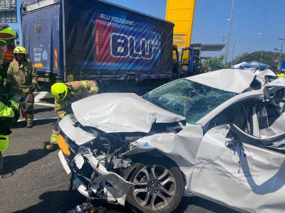 תאונת דרכים קשה בצומת הלוחם הבדואי בכביש 77