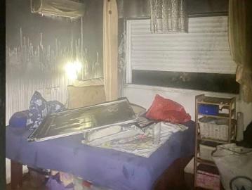 חדר ילדים עלה באש בדירה במגדל העמק