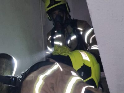 נוף הגליל: שריפה בדירה בבניין
