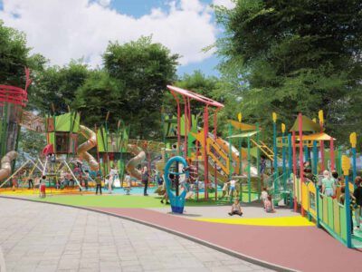 עפולה: יוקמו חמישה אזורי משחק בפארק החדש בעפולה הירוקה