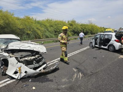 כביש 73: ארבעה פצועים בתאונת דרכים בין גניגר לתל עדשים