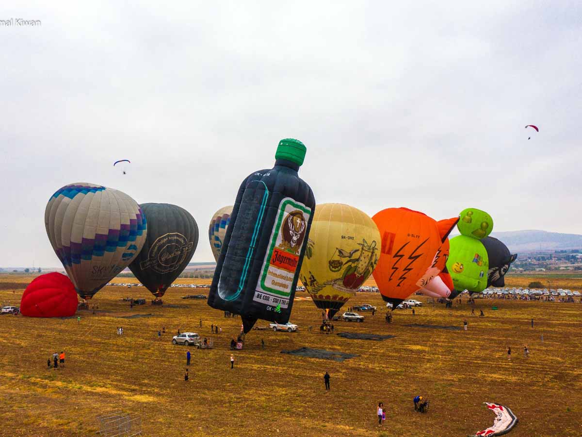 פסטיבל כדורים פורחים בגלבוע. צילום:ג'מאל קיוואן, באדיבות מוא"ז הגלבוע