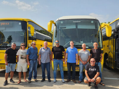 פתיחת שנה"ל בעמק יזרעאל: מחלקת התחבורה הצטיידה באוטובוסים חדשים