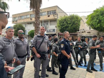 עפולה: עשרות חיילים ושוטרים הוצבו בעיר