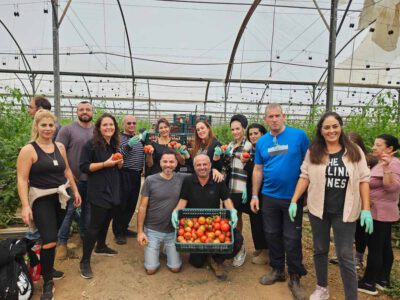 עובדי מחוז צפון בכללית תומכים בחקלאות הישראלית
