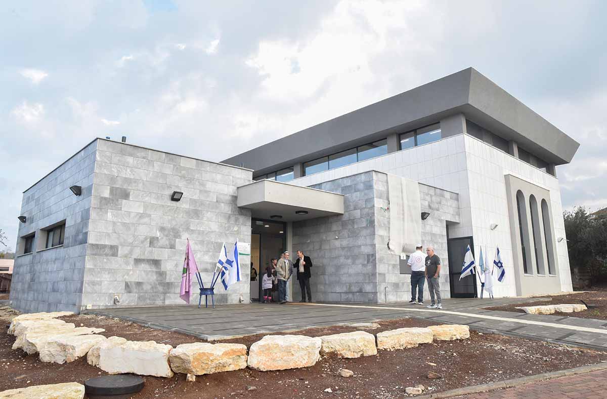 בית הכנסת החדש באחוזת ברק.דוברות המועצה (1)