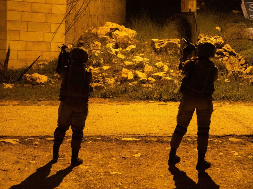 ג׳נין: מחבלים חמושים חוסלו מהאוויר וע״י צלפים