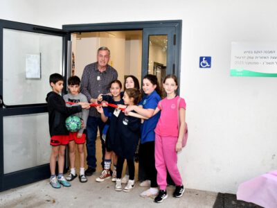 נוער בתנופה: מועדון נוער חדש נחנך בכפר יהושע