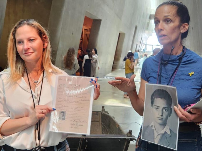"מרגש עד דמעות": ראשת המועצה בעמק יזרעאל נחשפה לראשונה לתמונה של אביה בגטו