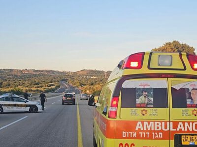 הקטל בכבישים: בן 30 נהרג בתאונת דרכים סמוך לתל עדשים