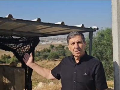 בגלבוע לא מחכים לאסון הבא: קירות בטון הוצבו בקווי הירי החשופים בגן נר