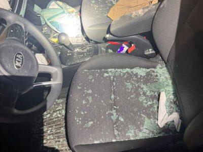 צפו בתיעוד: נעצר על חם פורץ לכלי רכב בעיר עפולה