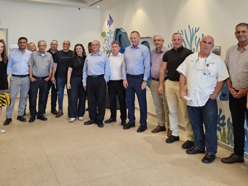 חברי דירקטוריון הכללית בביקור במחוז צפון ובמרכז הרפואי העמק של קבוצת כללית