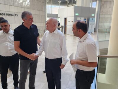 עפולה: מ״מ מקום ביה״מ העליון הגיע לביקור