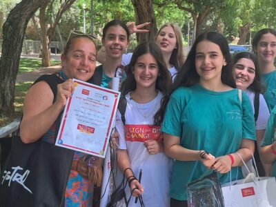 הישג מרשים לתלמידי ויצו ניר העמק בתחרות בינ"ל של האו"ם