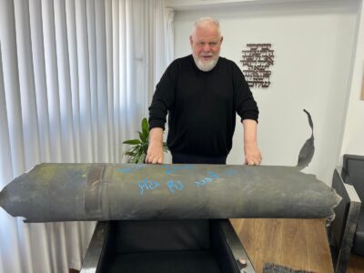 נוף הגליל: חלק מטיל במשקל 60 ק״ג נפל בסמוך לעירייה