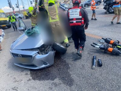עפולה: בן 49 נהרג בתאונת דרכים קטלנית