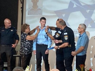 כבוד: בוגר מסלול המשטרה בויצו ניר העמק נבחר כשח"מ מצטיין