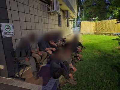 נהג מיניבוס משיבלי חשוד בהסעת 20 שב"חים