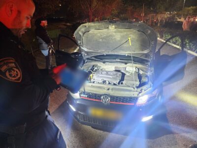 צומת אלונים: כלי רכב משופרים ומרעישים הורדו מהכביש