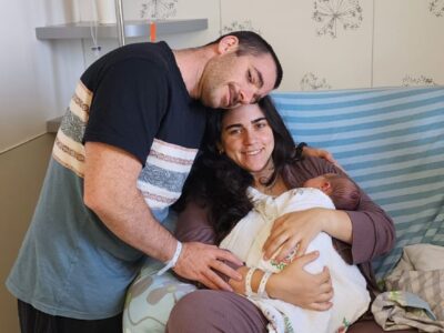 "הרגשתי שרואים אותי": סיפור הלידה של עדי די קסטרו וליאור אורן במרכז הרפואי העמק