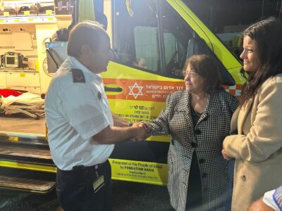 בית שאן: ניידת טיפול נמרץ לזכר דוד לוי ז״ל
