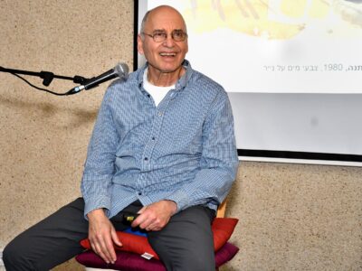 עמק יזרעאל: האמן אלי שמיר זכה בפרס איינשטיין לאמנים ותיקים של משרד התרבות והספורט