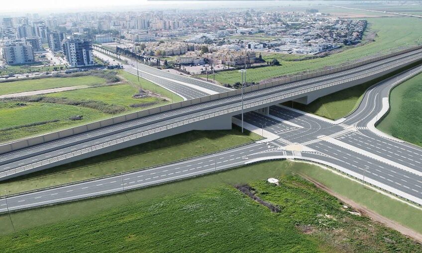 עפולה: מחלף עפולה צפון ייפתח לתנועה בשבוע הבא