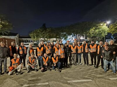 מגדל העמק: מתנדבים ומתנדבות ממגדל העמק השלימו קורס חילוץ מתקדם