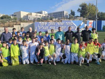 חיבוק מנוף הגליל לילדי העוטף
