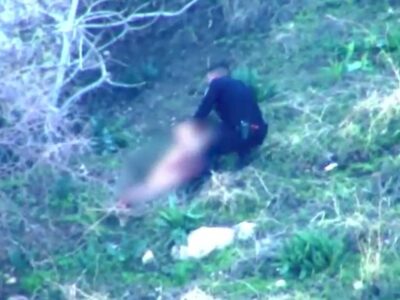 מהאוויר, מהיבשה ובתוך האדמה: חשוד בגניבה אותר במערה