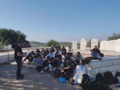 תלמידי ויצו נהלל יצאו למסע ייחודי לזיכרון השואה בארץ