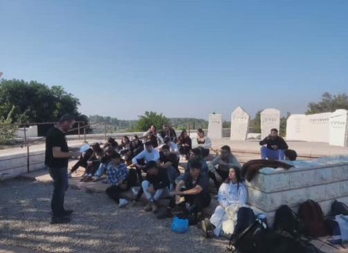תלמידי ויצו נהלל יצאו למסע ייחודי לזיכרון השואה בארץ