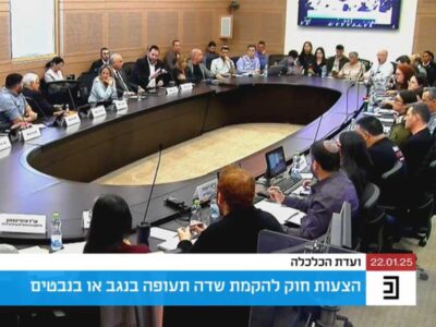 יו"ר ועדת הכלכלה של הכנסת: "שדה התעופה הבא של ישראל יהיה בנבטים"