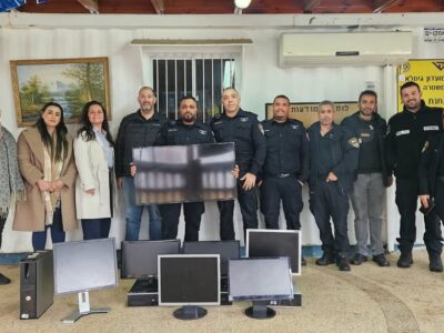גלבוע: מחשבים שנתפסו ע"י המשטרה בבתי הימורים- הועברו לרווחת קהילת הכפר מוקייבלה