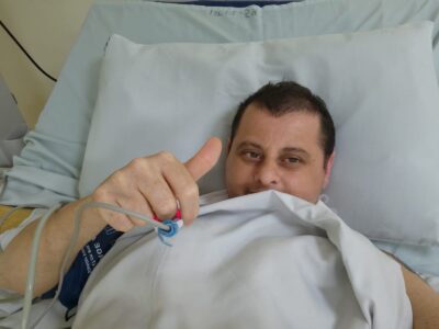 אלון כספי מעפולה לאחר שעבר השתלת כליה: "קיבלתי את החיים שלי בחזרה במתנה"