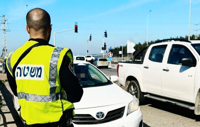 בפעם השביעית: תושב האזור נתפס נוהג בפסילה