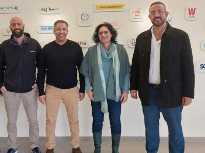 צמרת מרחב צפון בהתאחדות התעשיינים בישיבת עבודה במכללה הטכנולוגית נוף הגליל
