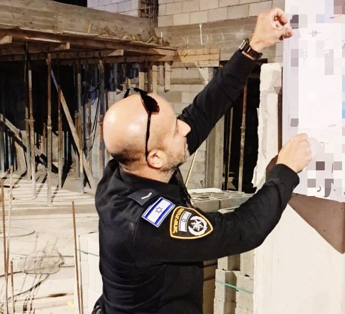 בית שאן: שוהים בלתי חוקיים מג'נין נתפסו באתר בנייה