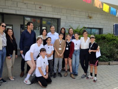 גלבוע: מנהלת מחוז צפון במשרד החינוך הגיעה לפגישת עבודה