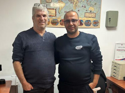 הסטודנט והמרצה מהמכללה הטכנולוגית נוף הגליל הפכו לחברים