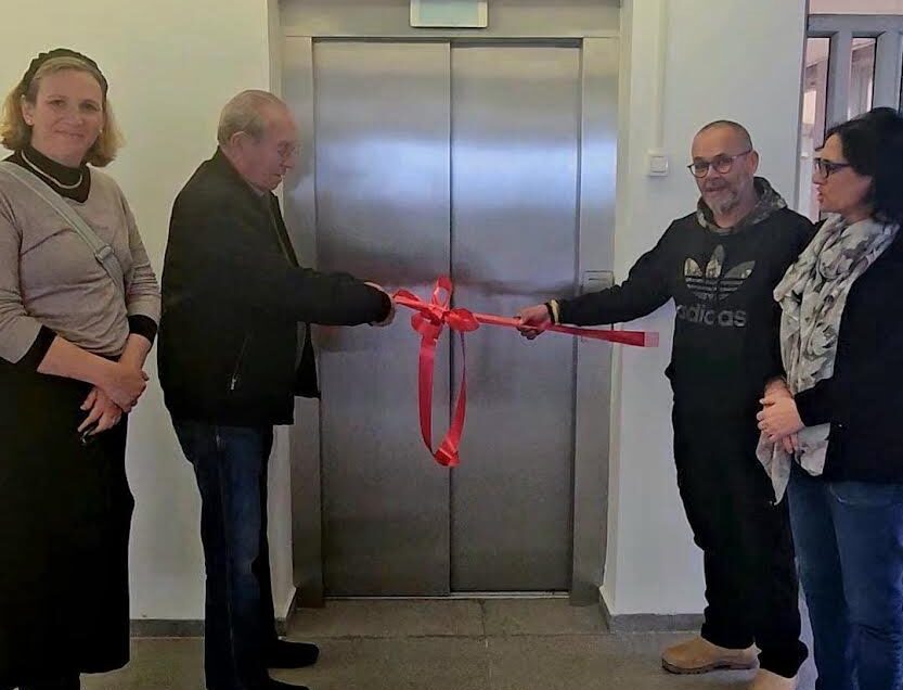 אחרי 38 שנים: מעלית מתקדמת הותקנה במכללה הטכנולוגית נוף הגליל