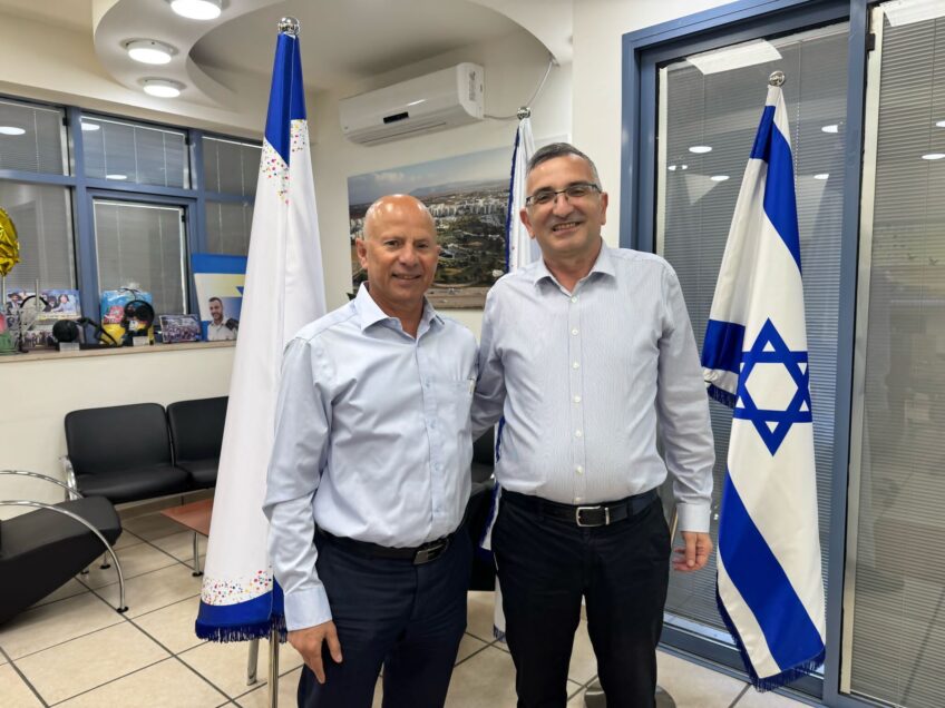 עפולה: אלקבץ ומנהל מחוז צפון בכללית דנו בפרויקטים משותפים