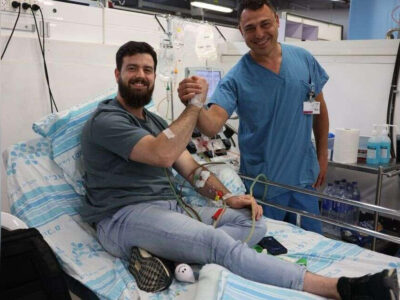 תחת ירי טילים: הסטודנט מעפולה שסייע למבצע הצלת חיים של ילד קטן
