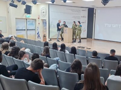 ויצו ניר העמק: מפגש הסברה לתלמידי מגמת תקשורת