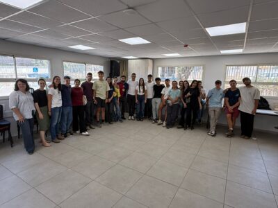 חניכי מכינת חנתון הגיעו למגדל העמק ושדרגו במקלטים ציבוריים