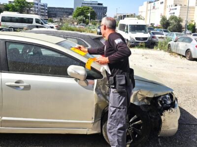 מבצע טרענטע יוצא לדרך: עפולה מנקה את הכבישים מגרוטאות