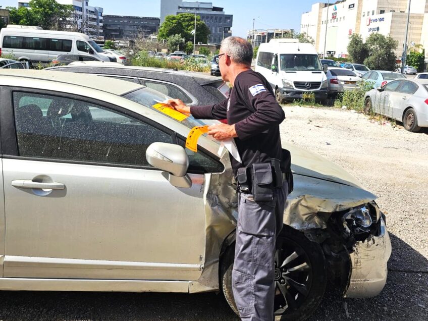מבצע טרענטע יוצא לדרך: עפולה מנקה את הכבישים מגרוטאות