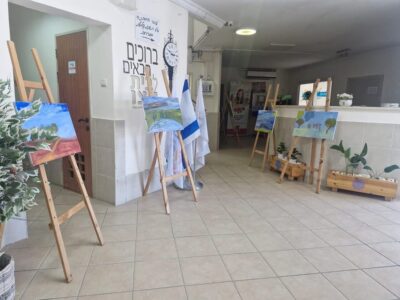 יצירה עם נשמה: תערוכת ציורים מרגשת בבית ויצו עפולה
