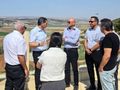 הגלבוע מביט קדימה: פגישה אסטרטגית עם מנכ”ל מנהל התכנון